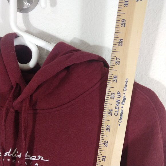 Hollister Mens Must Have Collection Hoodie Sweatshirt Red Size S - Picture 3 of 8
